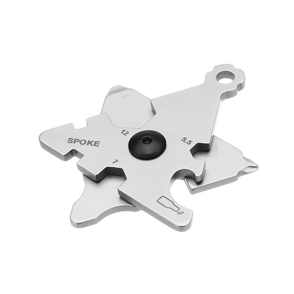 Multi-function EDC Gadgets Portable Emergency Carabiner Key Ring Cross Screwdriver