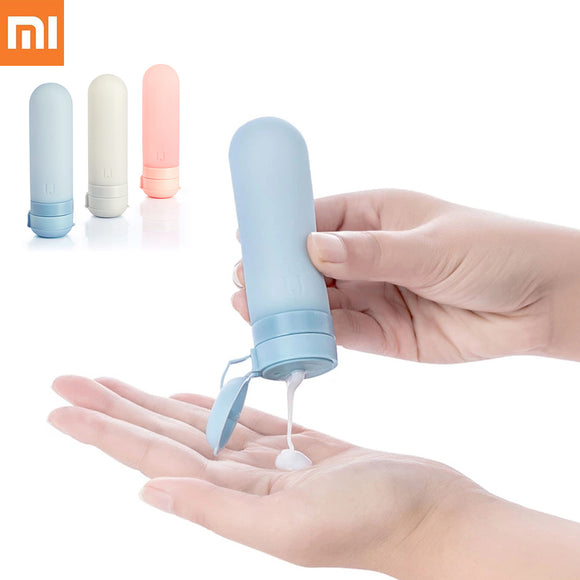 Xiaomi U 3Pcs/Set 50ml Portable Silicone Squishy Bottles Cosmetic Shampoo Shower Gel BPA Free Outdoor Travel