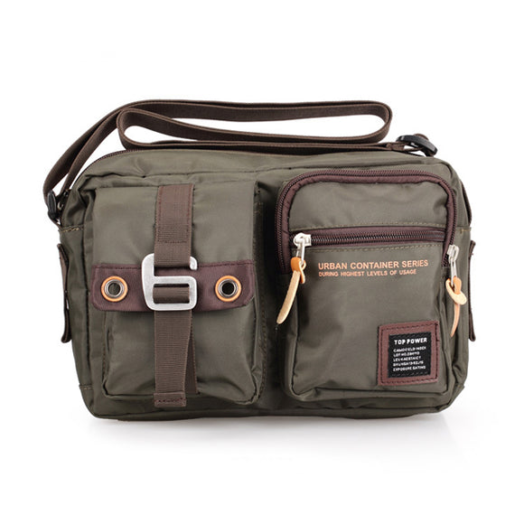 Multifunctional Unisex Polyester Fibre Shoulder Bag Casual Horizontal Handbag