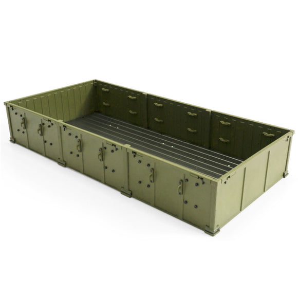 HG P801 1/12 2.4G 8X8 Rc Car Parts Army Green Alloy Container 8ASS-P0010 w/ Screws