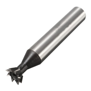 10mm 60 Degree HSS Straight Shank Dovetail Milling Cutter Metalworking End Mill