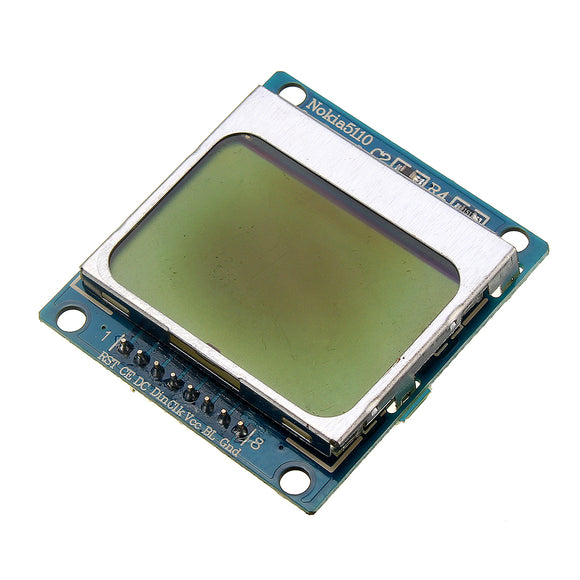 10pcs 5110 LCD Screen Display Module SPI Compatible With 3310 LCD For Arduino Development