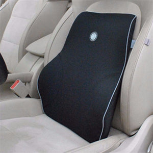 Lumbar Back Support Waist Cushion Pillow Memory Foam Cotton Home Chair Car Seat Lumbar Pad