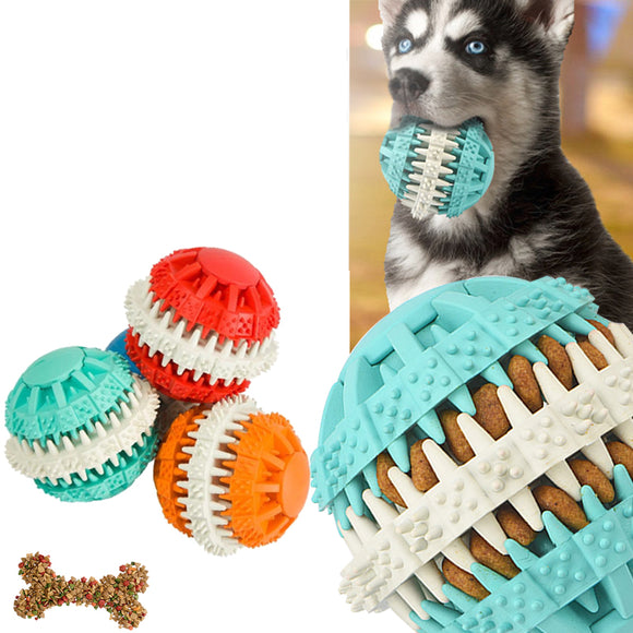 Dog Chew Pet Toys Pet Clean Teeth Chew Rubber Dumbbell Bone