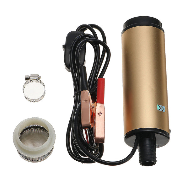 DC 12V/24V Submersible Diesel Water Oil Liquid Electric Fuel Transfer Pump Filer
