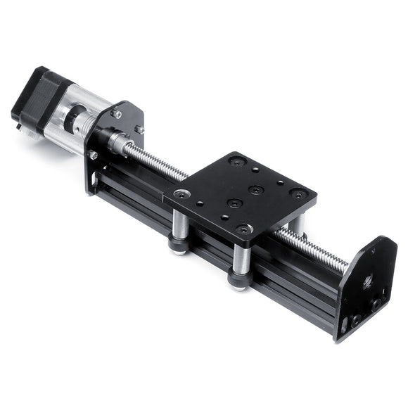 HANPOSE HPV4 Linear Guide Set Openbuilds Mini V Linear Actuator 100-500mm Linear Module with 17HS3401S Stepper Motor