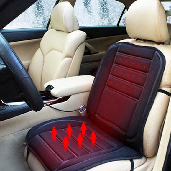 Car Heated Seat Cushion Warmer Cover Winter Car Electric Heating Pad 12V DC