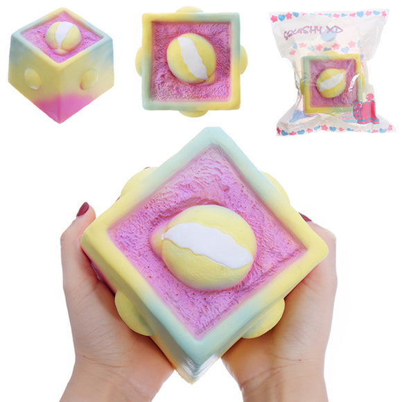 Magic Volcano Ice Cream Cake Squishy 11.5*9CM Slow Rising With Packaging Collection Gift Soft Toy