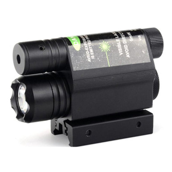 532nm 5mW Red Dot Infrared Laser Launcher with Flashlight Integrated 800M
