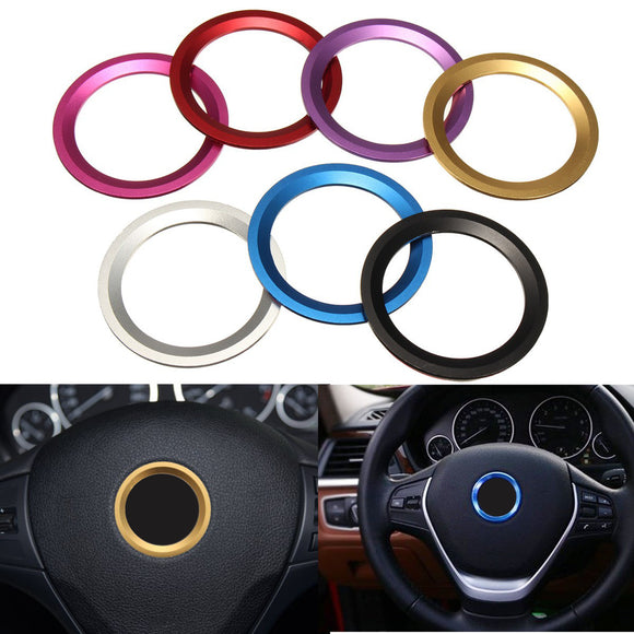 Car Steel Ring Wheel Center Decoration Ring Cover Fit for BMW 1 3 4 5 7 Series