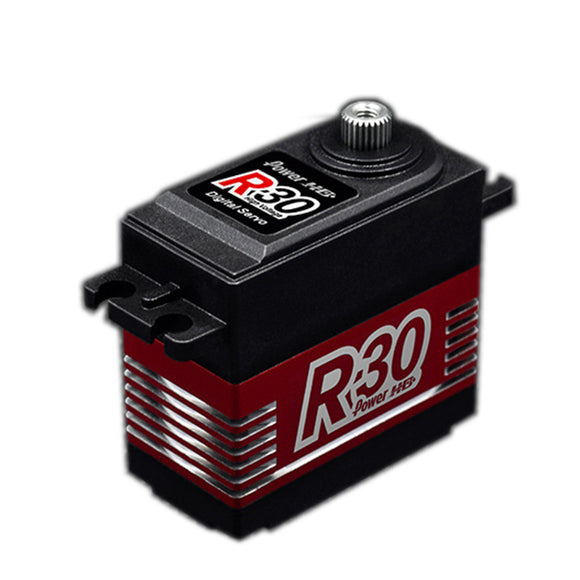 Power HD R30 Digital Servo Coreless 30KG Large Torque 90 180 270 360 Rotation For RC Robot RC Robot Arm