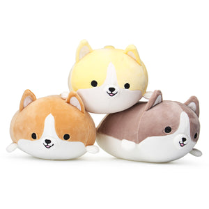 AU 35cm / 14 Stuffed Plush Toys Cute Soft Pillow Cushion Corgi Dog Doll Gift Kids"