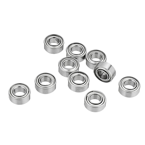 50Pcs 5x10x4mm Metal Sealed Shielded Deep Groove Ball Bearing MR105ZZ