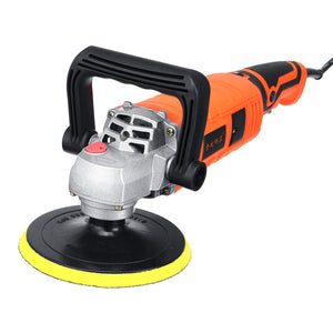 220V 1580W Electric Polishing Machine 7 Variable Speed Car Polisher Buffer Waxer 500-3300r/min