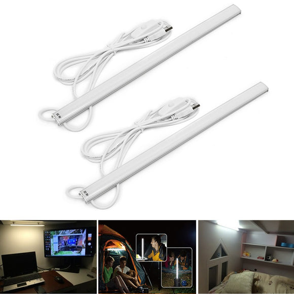 ZX 5W SMD 5730 USB Switch Adjustable LED Rigid Strip Hard Bar Light Tube Lamp DC5V