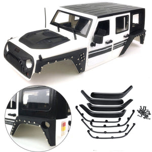 8PCS Xtra Speed ARMOR Flare Set for Jeep Body 4WD RC Crawler Car Parts