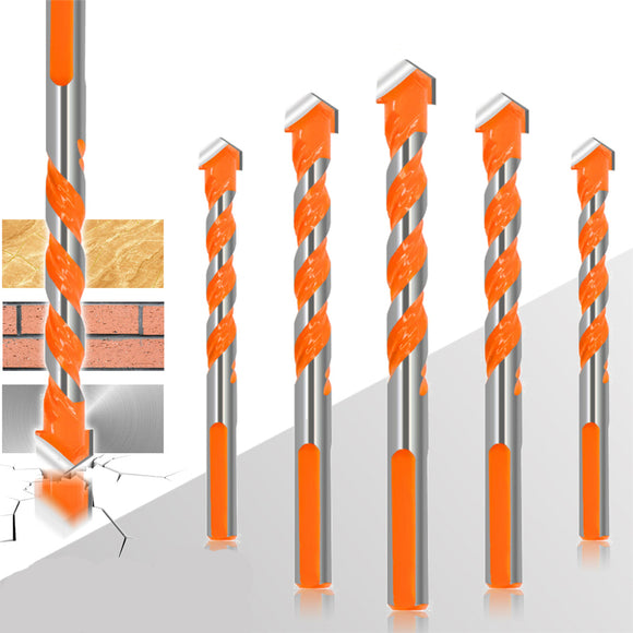 6/8/10/12mm Triangular-overlord Handle Multifunctional Twist Drill Bits