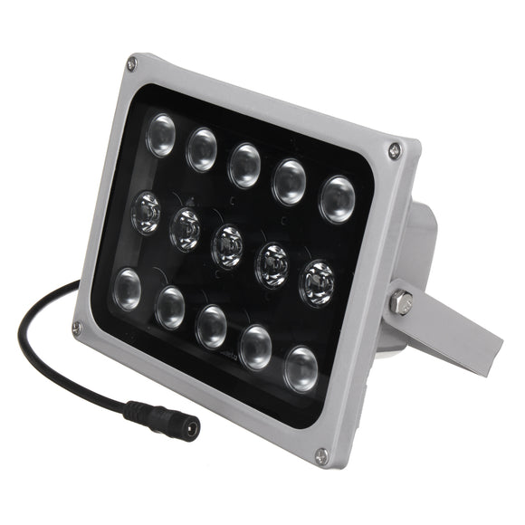 15pcs LED Night Vision IR Infrared Illuminator Light 12V for CCTV Security Camera IP65