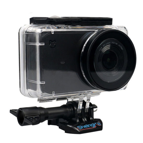 ShelngKa FLW083 45M Waterproof Protective Case Shell for Xiaomi Mijia 4K Mini Sports Action Camera