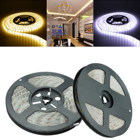 5M SMD 5630 300 LED Strip Light DC 12V Waterproof IP65