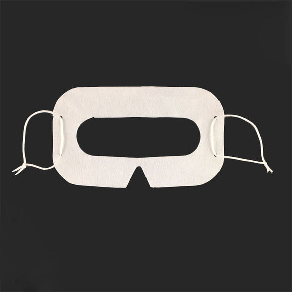 CLAITE 100 pcs White VR Helmet Disposable Eye Mask Adjustable Protection Glasses face Pad For HTC/PSVR/VIVE For Sony VR 1*12cm