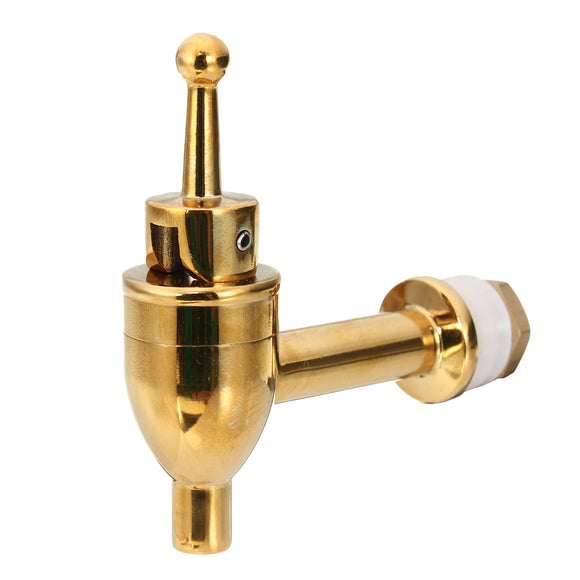 Brass Spigot Faucet  Drink Dispenser Replacement  for Wine Barrel Beverage