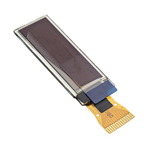 0.91 Inch White OLED Display Module 12832 LCD Display 128x3 SSD1306 Driver 3.3V