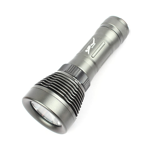 10W T6 LED 800Lumens 8 Modes Flashlight Professional Underwater 50M Driving Flashlight 18650 26650