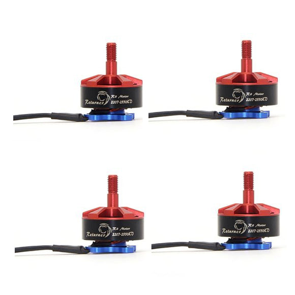 4X BrotherHobby Returner R3 2207 2550KV Brushless Motor for RC Drone FPV Racing
