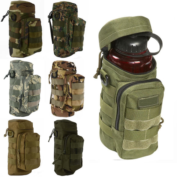 IPRee Tactical Outdoor Traveling Utility Water Bottle Bag Pouch Climbing Camping Hiking Bag