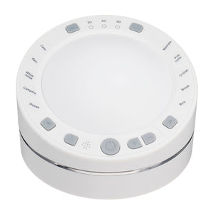 10 Soothing White Noise Sound Machine Sleep Therapy Sound Relax Lamp Timing Baby Noise Filter