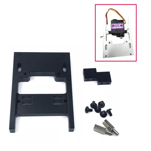 WPL Servo Fixed Seat For 1/16 B1 B16 B24 B36 C14 C24 RC Car Black