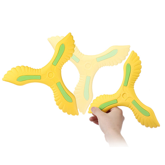 Softoys V-type Plumerang Safety Outdoor Fun V-character Maneuver Circles Out Wing EVA Plane Toy