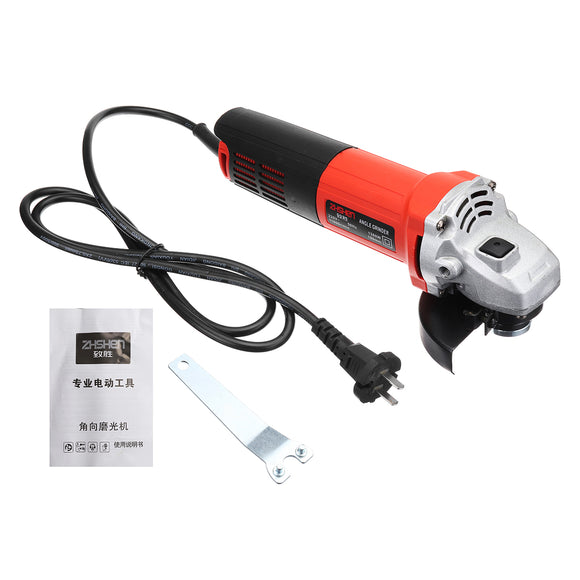 220V/50Hz 1380W 11000r/min Angle Grinder Electric Angle Grinding Cutter Cut Off Power Tool