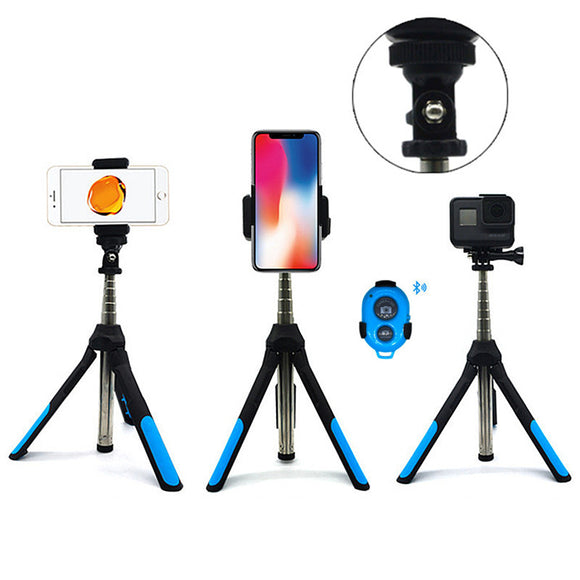 Bakeey Extended Multi-angle bluetooth Tripod Selfie Stick for Iphone X XR Gopro Camera Live