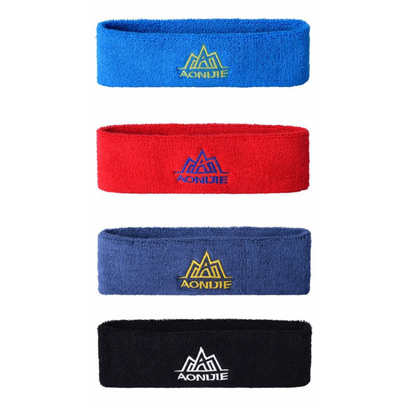 Outdooors Sport Headbrand High Elasticity Cotton Breathable Sweatband Sports Running Hair Head Band