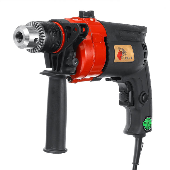 1980W 3800RPM Electric Impact Drill Household Power Drills Torque Driver Tool