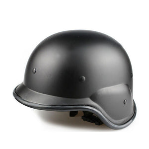 WoSporT Tactical Adjustable Protective ABS Half Helmet Military Combat CS