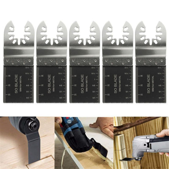 5pcs Bi-metal Saw Blade Multitool for Fein Makita Oscillating Multi Tools