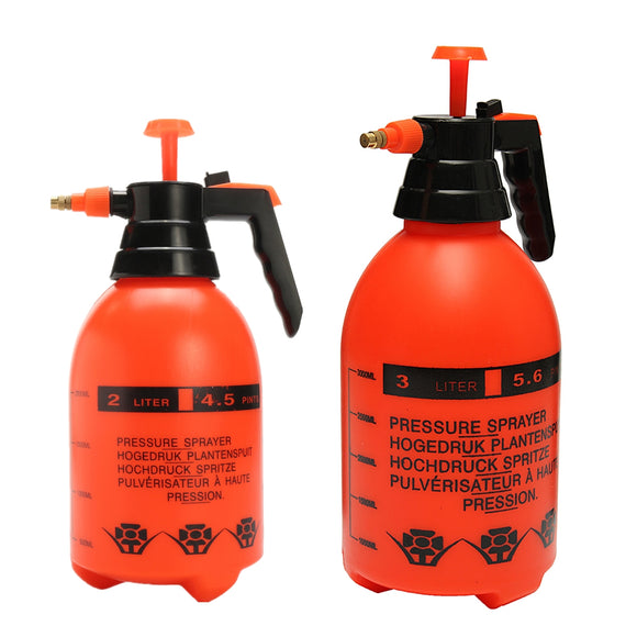 3/2L Water Sprayer Pressure Pump Portable Chemical Garden Tool Bottle Handheld