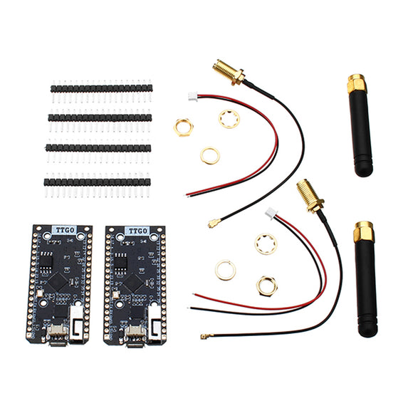 Wemos TTGO 2Pcs/lot ESP32 SX1276 LoRa 868 / 915MHz Bluetooth WI-FI Lora Development Board