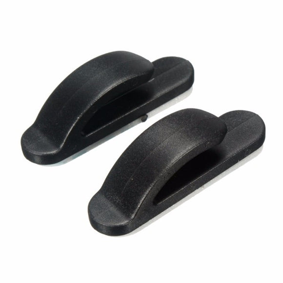 A Pair Car Auto Truck Bag Key Purse Hook Hanger Holder Plastic Black