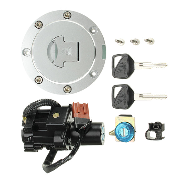 Motor Ignition Switch Key Fuel Tank Gas Cap Seat Lock Set For Honda CBR1000RR 2008-2014