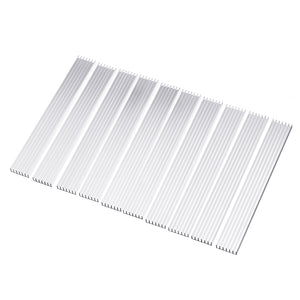 10Pcs 150x20x6mm Module Radiator Pure Aluminum Heat Sink MOS Tube Heat Dissipation
