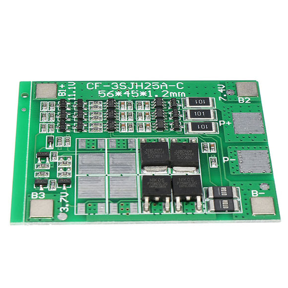 10pcs 3S 12V 12A 18650 / 3.7V Polymer Lithium Battery Charger Protection Board Sprayer