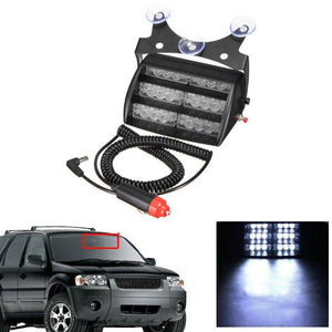 18LED Emergency Vehicle Warning Lights for Car Wind Shields Dashboard