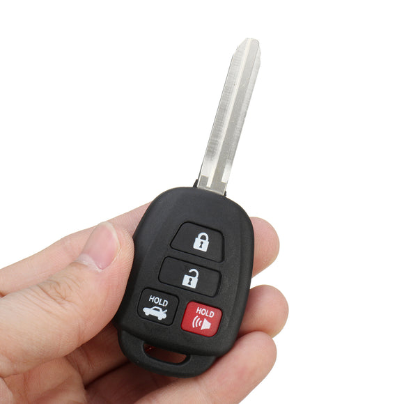 4 Button Car Keyless Entry Remote Fob For Toyota Camry 2012-2014
