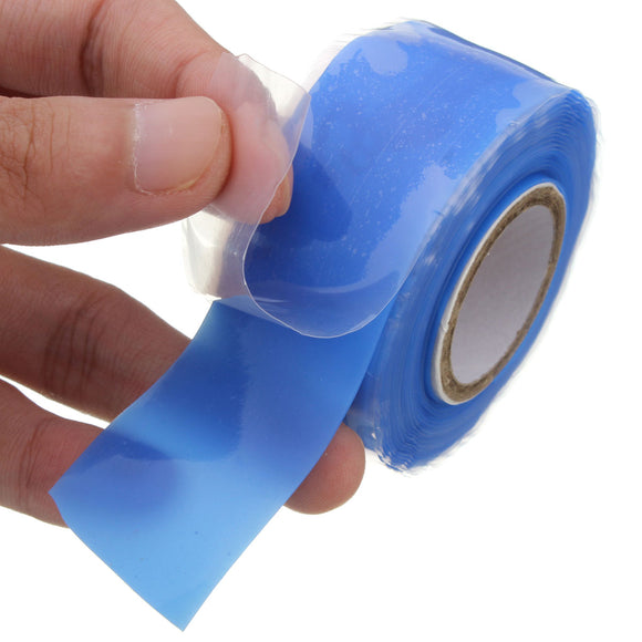 25mm Wide Blue Self Fusing Silicone Tape Emergency Rescue Repair Tape