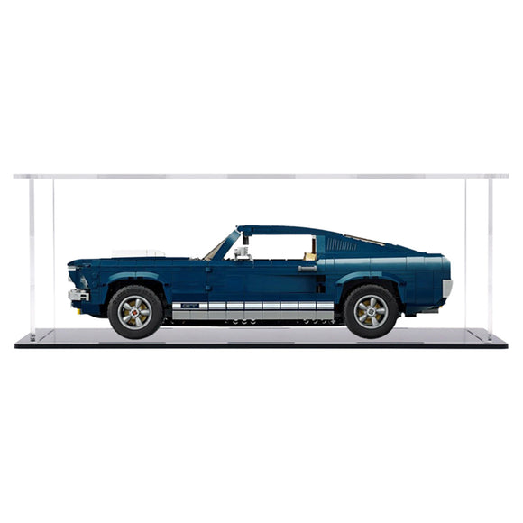 DIY Transparent Acrylic Display Case For LEGO 10265 For Ford Mustang Bricks Toys