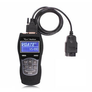 VGATE VS890 OBD2 Scanner Car Diagnostic Tool Engine Fault Code Reader CANBUS 12V Multi-Languages